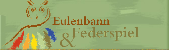 Das grüne Logo mit Eulenkopf und 7 bunten Federn