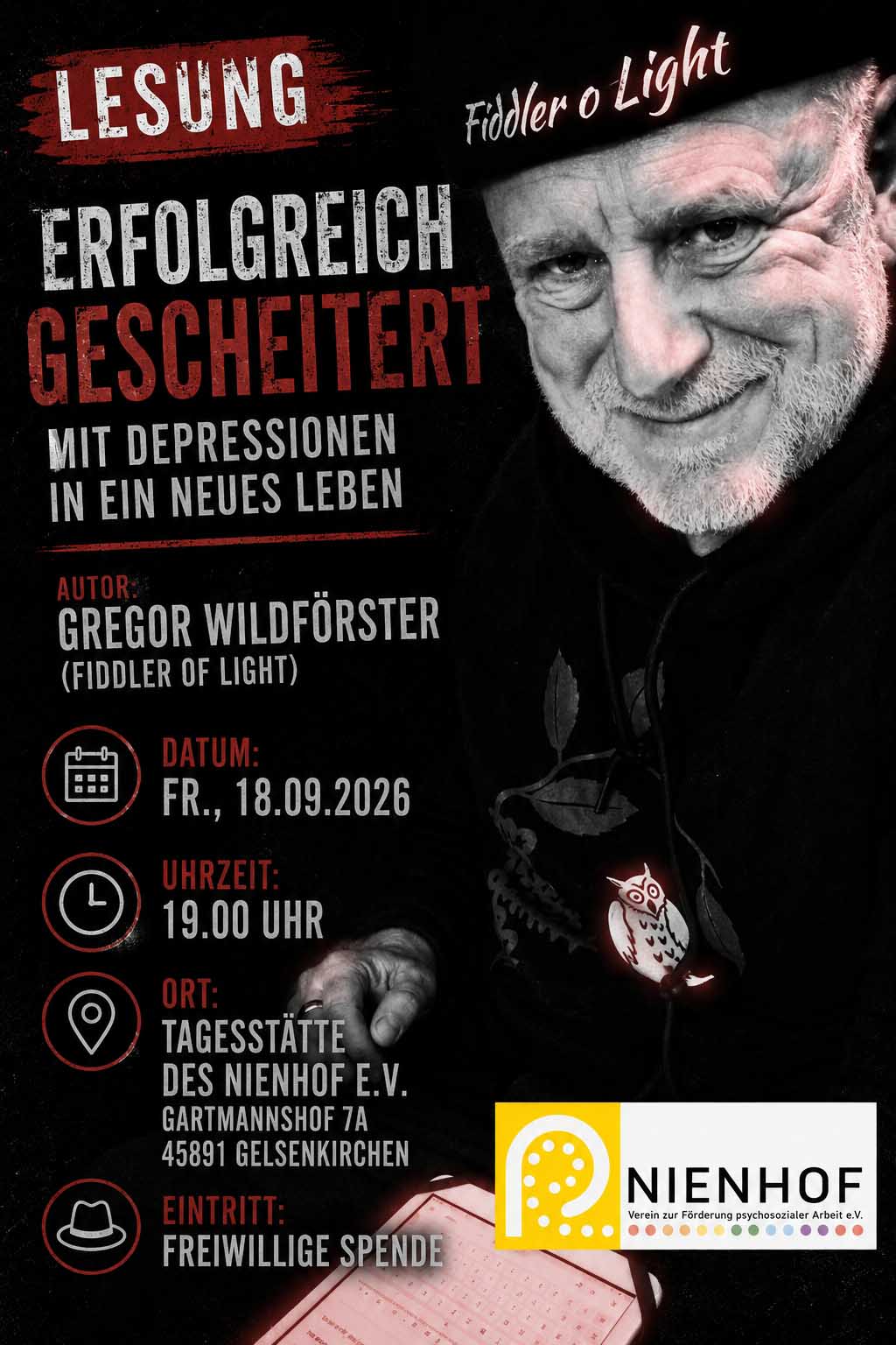 Lesung mit Gregor Wildförster