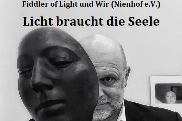 Plakat Fiddler of Light und Wir (Nienhof e.V.)